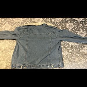COPY - Regular Fit Borg Collar Denim Jacket